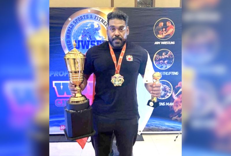 Major Salmeen wins first place in Thailand